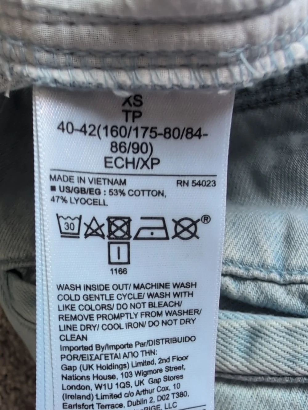 Gap Denim Drawstring Pull On Shorts